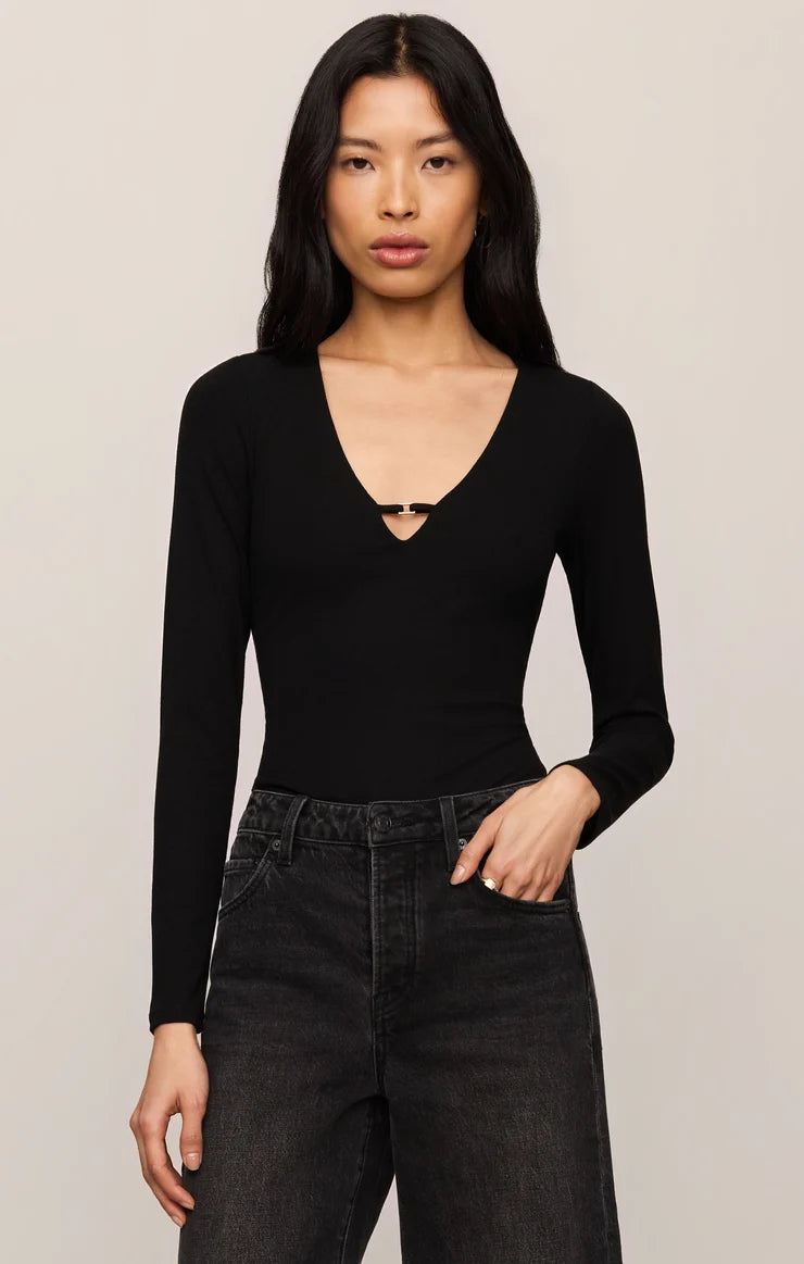 Ginger Bodysuit - Black