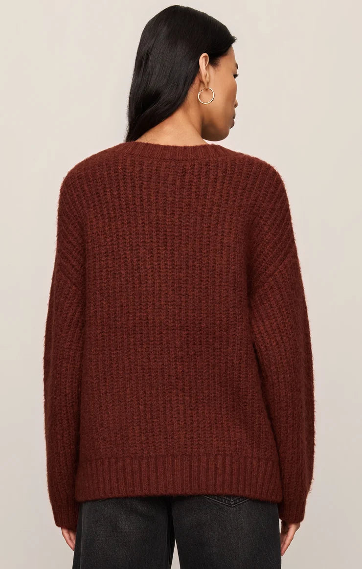 Whitmore Cardigan - Velvet Rouge
