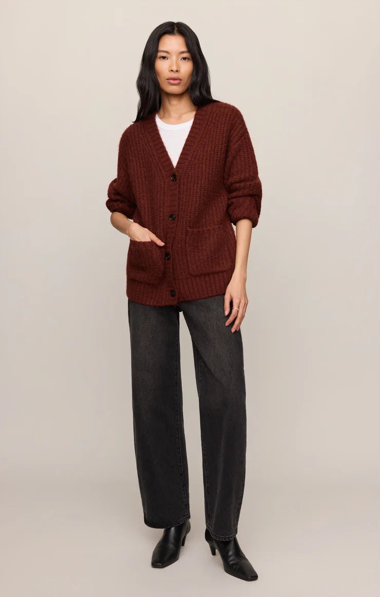Whitmore Cardigan - Velvet Rouge