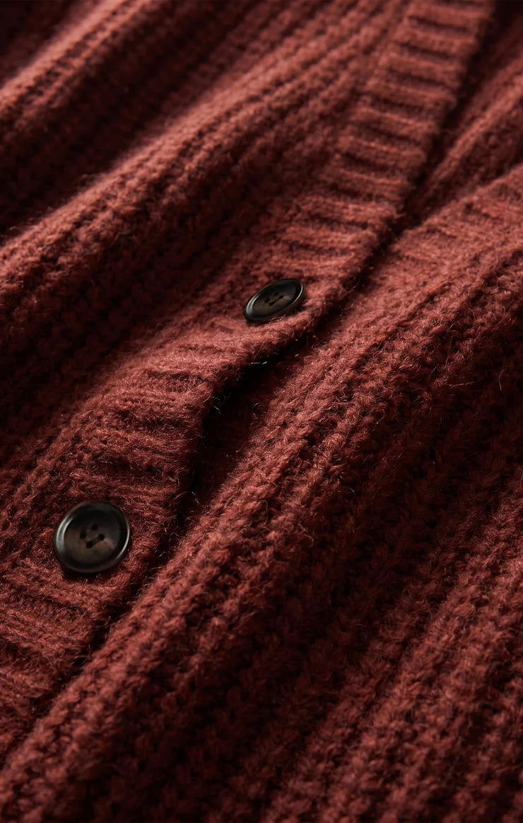 Whitmore Cardigan - Velvet Rouge
