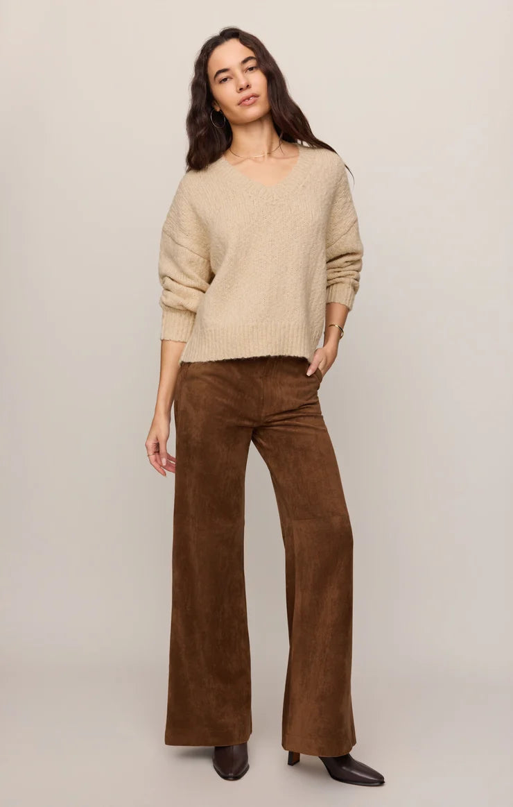 Bolton Boucle Sweater - Chalk
