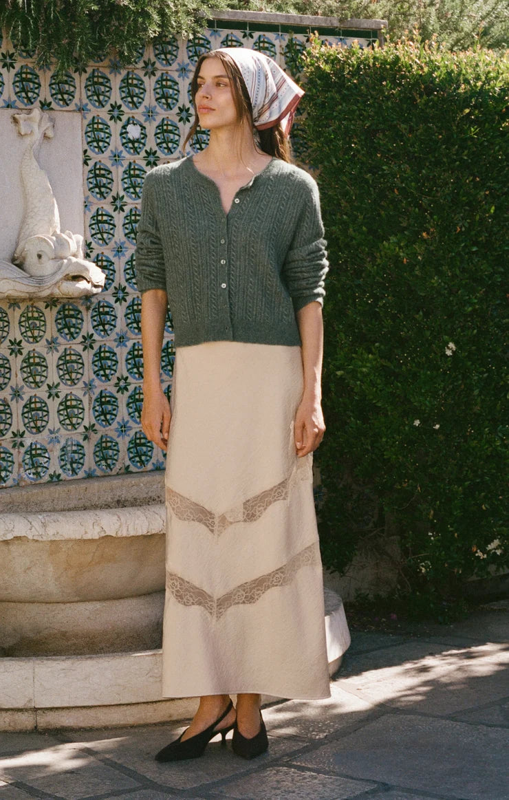 Monsterra Pointelle Cardigan
