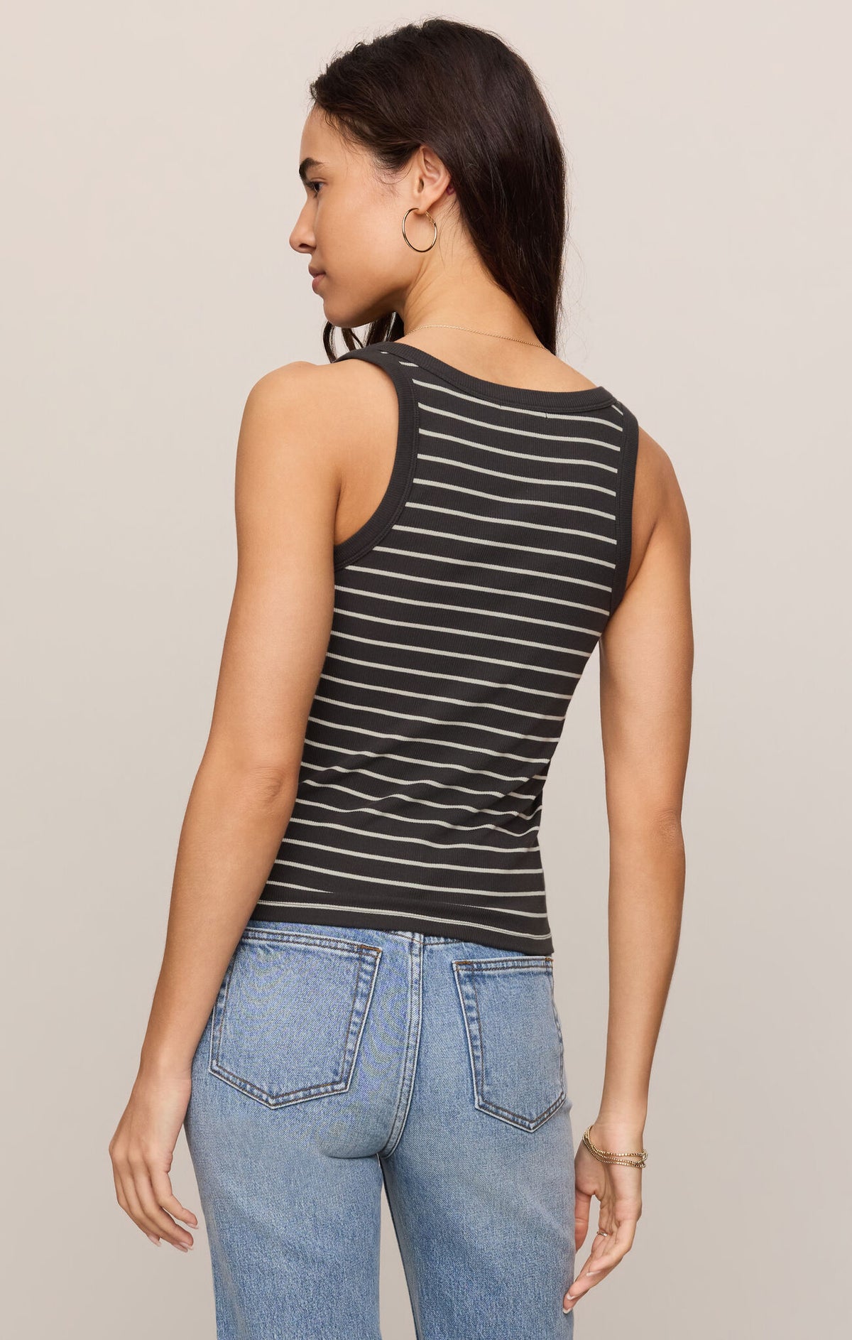 Rowe Tank in Ash Black