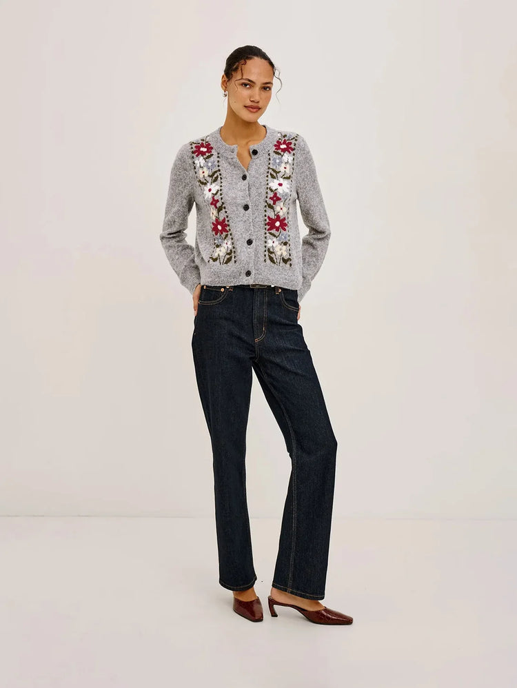 Millie Grey Flora Cardigan