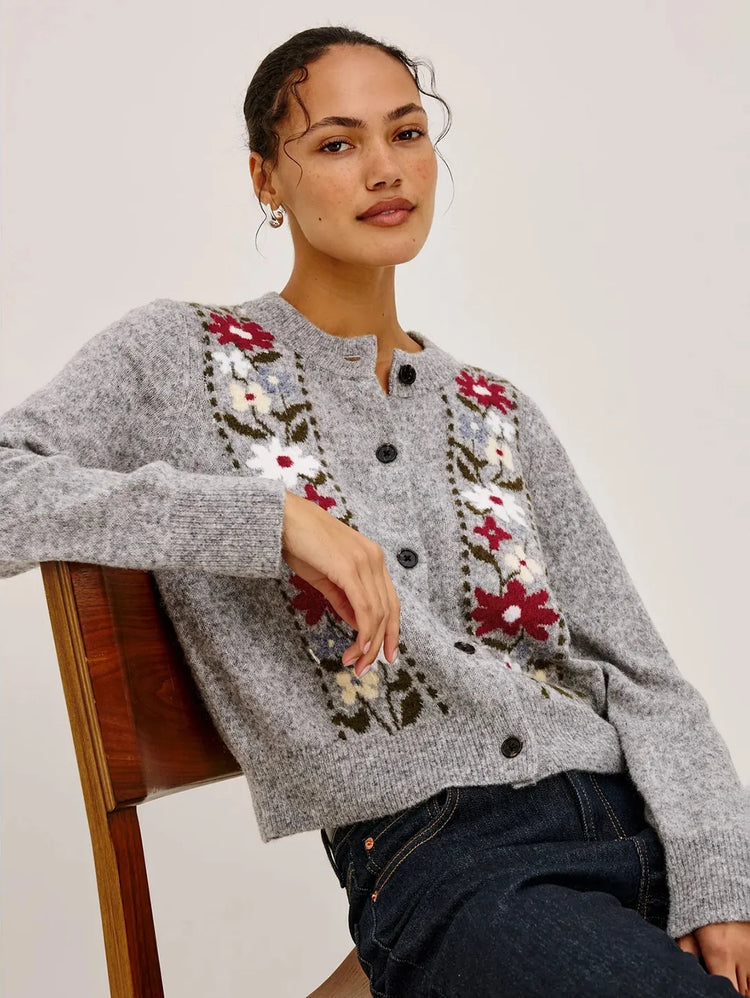 Millie Grey Flora Cardigan