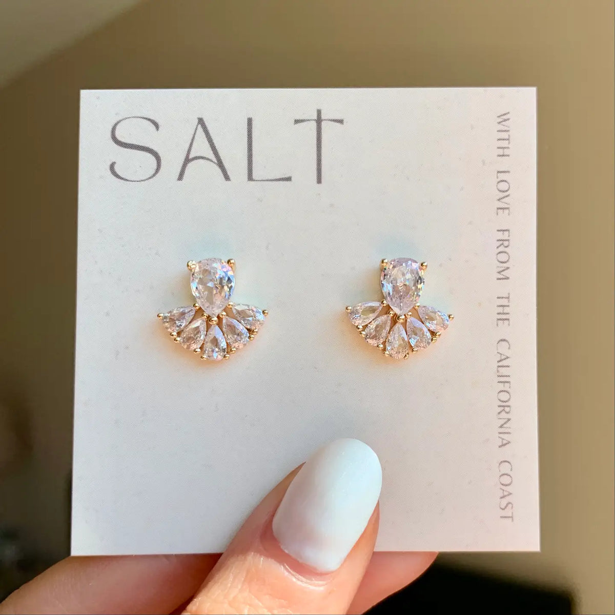 Lux stud earrings
