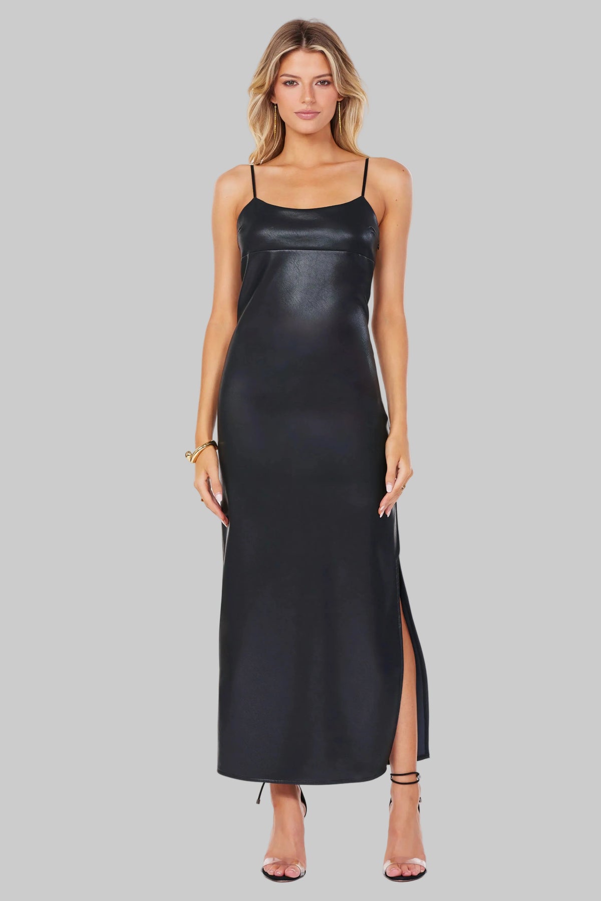 Tyler Faux Leather Dress